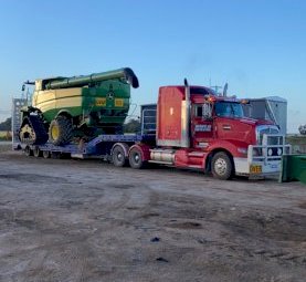 2013 Kenworth T609 with 2002 Moore B Double Tippers