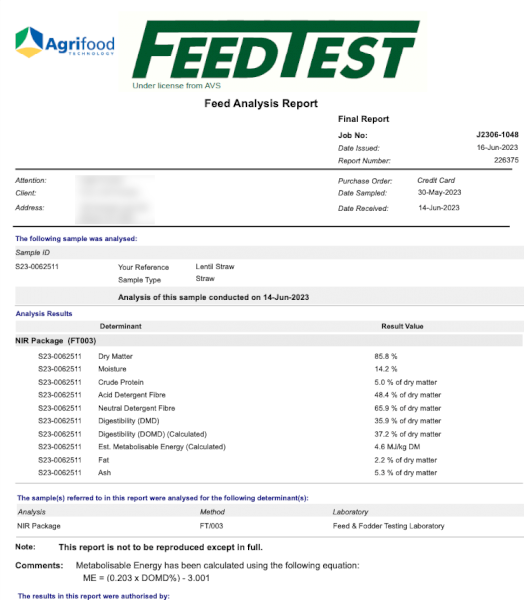200 x Lentil Straw 5x4 Rolls
