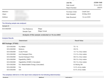 200 x Oaten / Ryegrass & Vetch Silage 5x4 Rolls