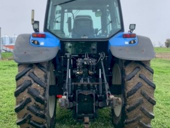 2004 New Holland TM 175 Tractor with Challenge 4421 Loader