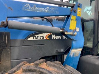 2004 New Holland TM 175 Tractor with Challenge 4421 Loader