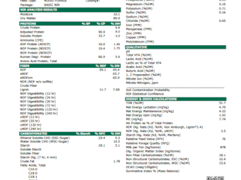 35mt Rye & Clover/Oats Hay 560kg 8x4x3 Bales