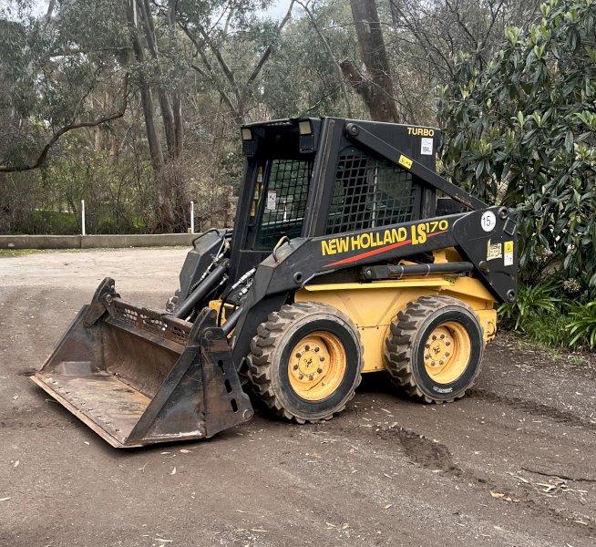 New Holland LS170 Skid Steer with Attachments (No GST Applicable)
