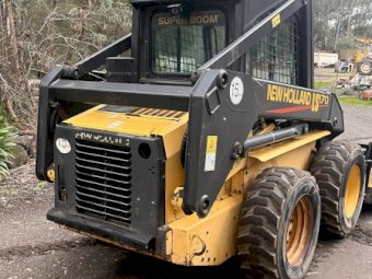New Holland LS170 Skid Steer with Attachments (No GST Applicable)