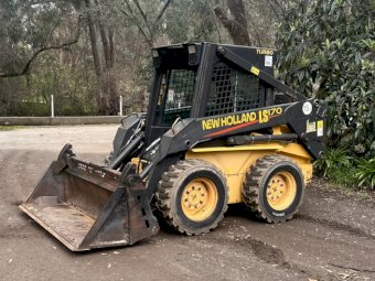 New Holland LS170 Skid Steer with Attachments (No GST Applicable)