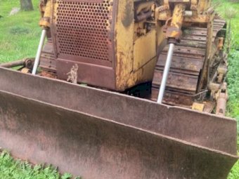 1975 Fiat AT7 Bulldozer with 10.5 FT Angle Tilt Blade