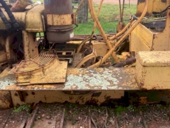 1975 Fiat AT7 Bulldozer with 10.5 FT Angle Tilt Blade