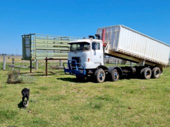 Leader 8 Wheel  Flat top Tipper Truck including Stock crate
