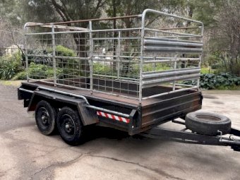 Under Auction - (A228) 10 x 6 Tandam Trailer (No GST Applicable) 