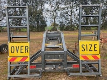 Windrower Transport Frame