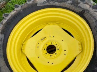 TYRES AND RIMS OFF JD 6330