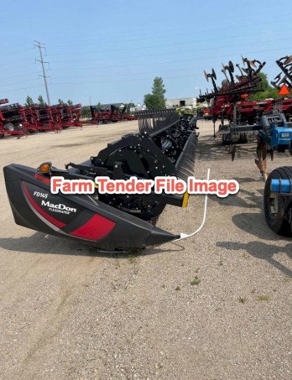 MacDon FD145 + FD140 Fronts