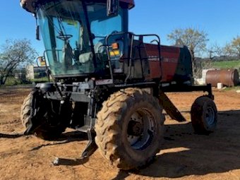 2012 Case IH 1903 Windrower with 30ft Honeybee Front