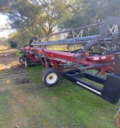 2012 Case IH 1903 Windrower with 30ft Honeybee Front