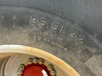 Firestone 35.5 L 32  Rice Tyres and Rims