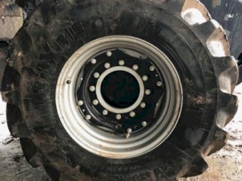 Front Tyres and Rims off a Case Magnum 340