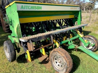 Aitchison 3120 Seed Matic Seed Drill with Roller