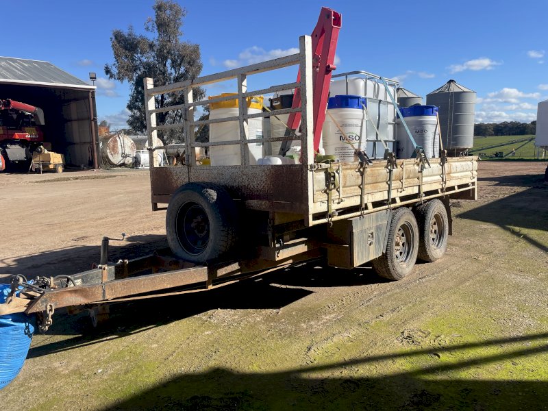 2016 Flat Top Tipper Trailer