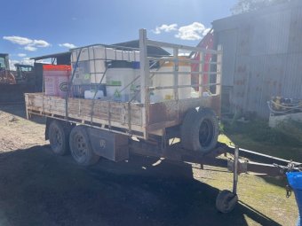 2016 Flat Top Tipper Trailer