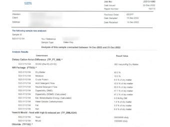 500mt Oaten Hay 500kg 8x4x3 Bales