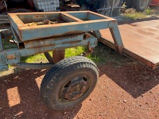 Homemade Farm Hay Trailer