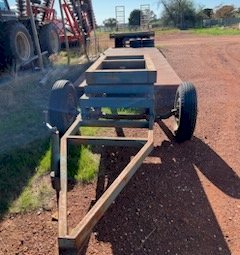 Homemade Farm Hay Trailer