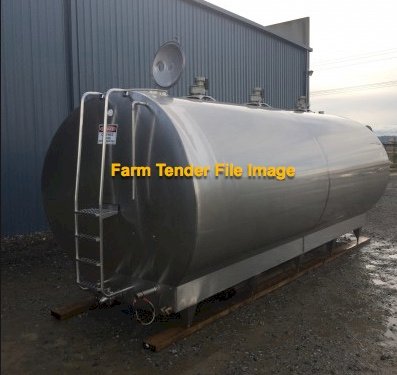 WANTED 8000 to 12,000L Milk Vat
