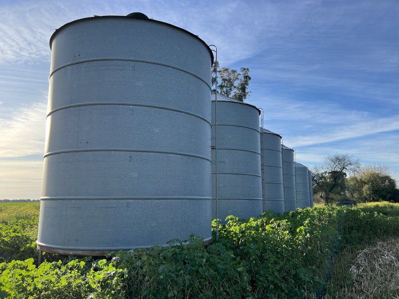 6 x Kotzur Grain Silos