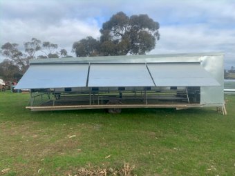 Chicken Caravan Trailer