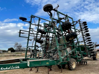 40ft Janke Universal and Simplicity Air Cart