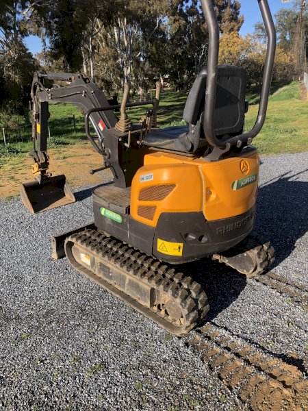 Agrison ME1600 Mini Excavator with Attachments