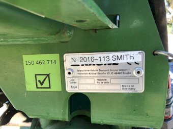 2016 Krone Easycut 400 Mower