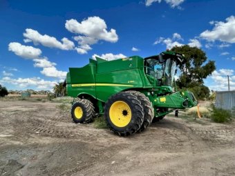 2021 John Deere S780 4WD + 740D