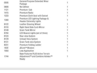 2021 John Deere S780 4WD + 740D