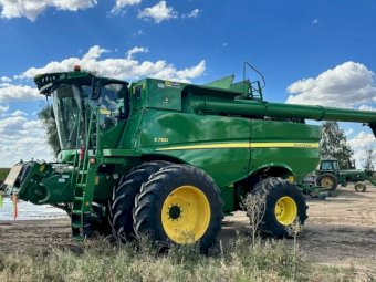 2021 John Deere S780 4WD + 740D