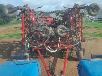 1996 Ford 9680 Versatile Tractor with 46ft Air Seeder