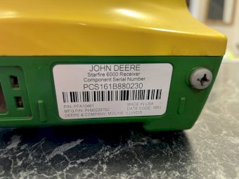 John Deere Starfire 6000 Receiver