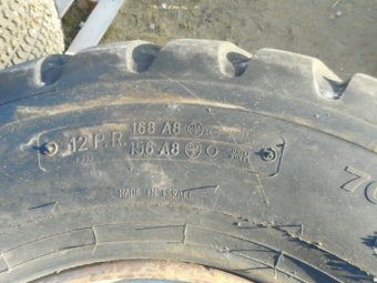 Alliance 700/50-2.5 12 Ply  Flotation Tyre and Rim