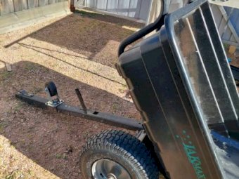 2013 John Deere Z710A Zero Turn Mower and Trailer