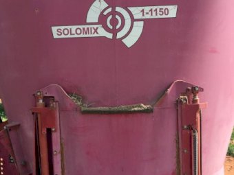 Trioliet  Solomix 1-1150  Mixer  Max Axle Load is 7300 KG, The unit is in Good Condition