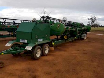 2012 John Deere 640D Header Front