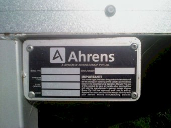 2017 & 2019 Ahrens 31 tonne Field Bins