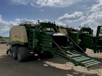 2015 Krone Big Pack 1290 Large Square Baler