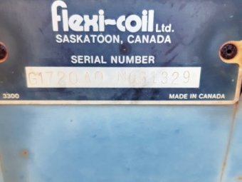 Flexicoil Airseeder 820 Bar with 1720 Bin