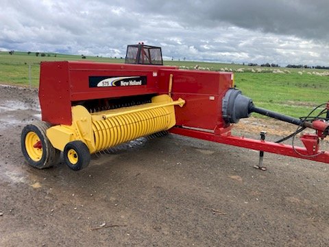 Under Auction - (A234) New Holland 575 Small Square Baler 