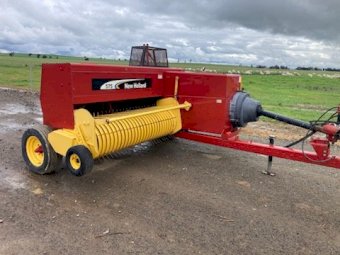Under Auction - (A234) New Holland 575 Small Square Baler 