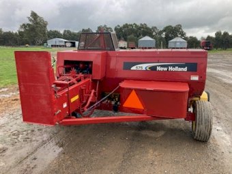 Under Auction - (A234) New Holland 575 Small Square Baler 
