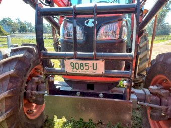 2021 Kubota M9540 with QVX36 Loader