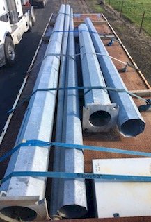 Galvanised Ingal Light Poles