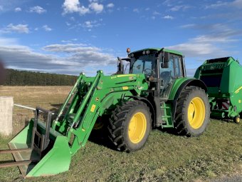 ## Price Reduction ##  2018 John Deere 6125M Tractor with 632R FEL